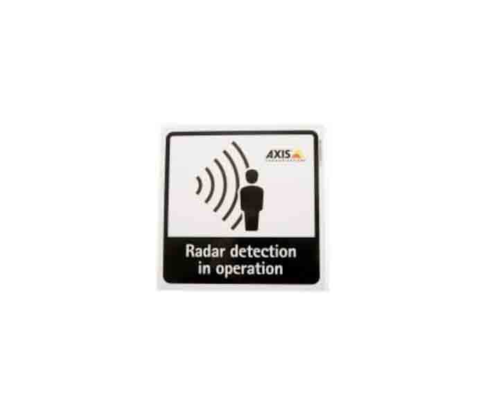 01551-001 RADAR DETECTION STICKER EN 10PCS